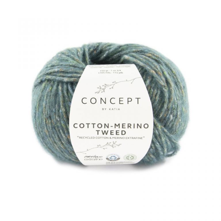 COTTON-MERINO TWEED