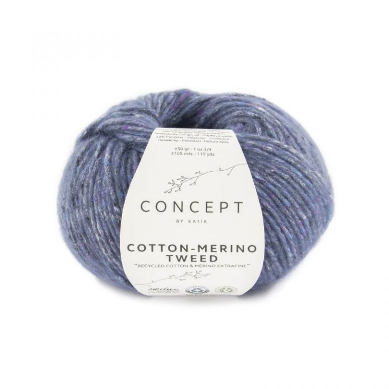 COTTON-MERINO TWEED